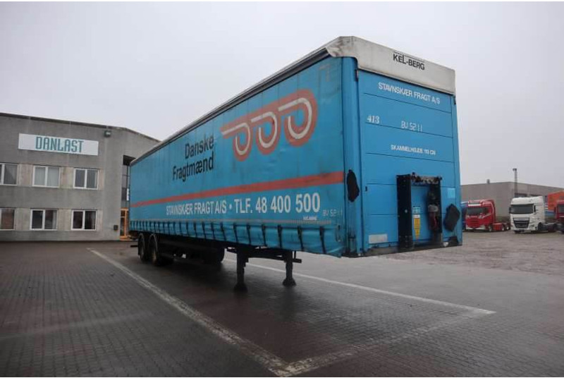 KEL-BERG 34 pl. Curtainsider/Planenauflieger/Gardintrailer - Semi-reboque: foto 2 KEL-BERG 34 pl. Curtainsider/Planenauflieger/Gardintrailer - Semi-reboque: foto 2