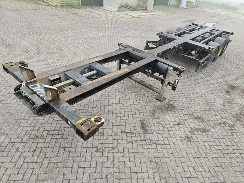 Broshuis MFCC Multi - Lifting axle - 2x20FT / 40FTHC / 45FTHC - Semi-reboque transportador de contêineres/ Caixa móvel: foto 1 Broshuis MFCC Multi - Lifting axle - 2x20FT / 40FTHC / 45FTHC - Semi-reboque transportador de contêineres/ Caixa móvel: foto 1