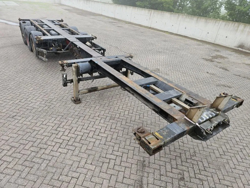 Broshuis MFCC Multi - Lifting axle - 2x20FT / 40FTHC / 45FTHC - Semi-reboque transportador de contêineres/ Caixa móvel: foto 3 Broshuis MFCC Multi - Lifting axle - 2x20FT / 40FTHC / 45FTHC - Semi-reboque transportador de contêineres/ Caixa móvel: foto 3