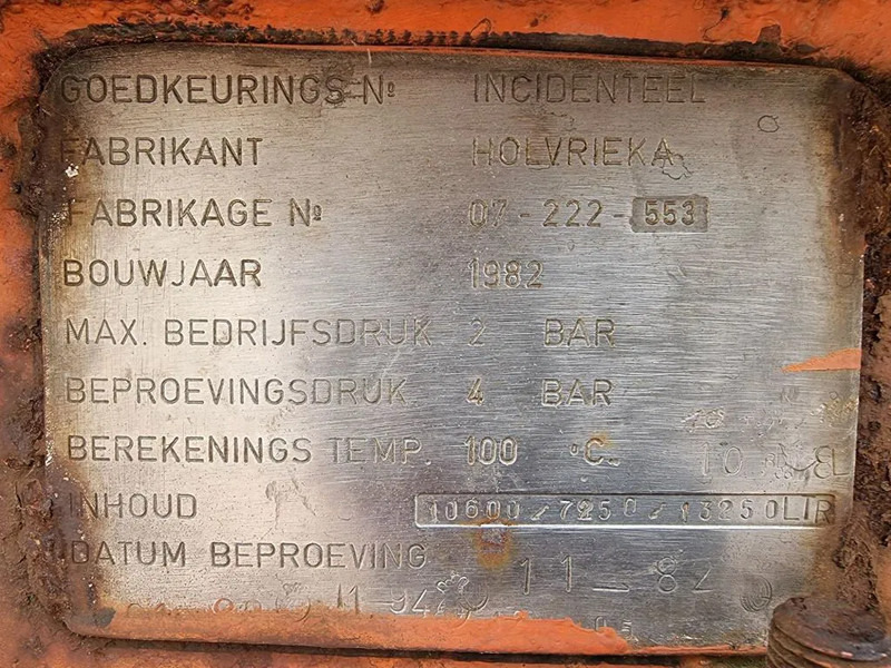 Semi-reboque cisterna Burg Chemical - INOX - RVS - 31 m3 - 3 Comp.: foto 17
