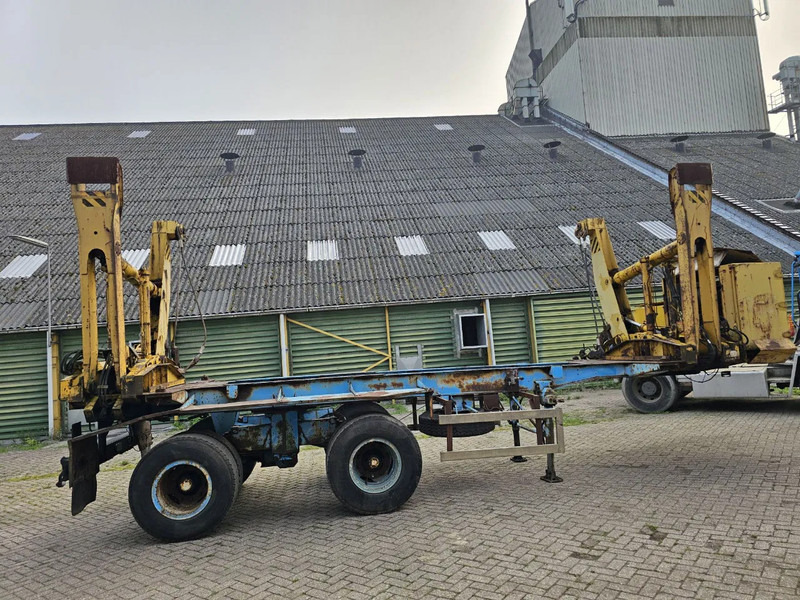 HAMMAR CKS20000 - 20FT Sideloader - Widespread - Steelspring - 8 tires - Semi-reboque transportador de contêineres/ Caixa móvel: foto 3 HAMMAR CKS20000 - 20FT Sideloader - Widespread - Steelspring - 8 tires - Semi-reboque transportador de contêineres/ Caixa móvel: foto 3