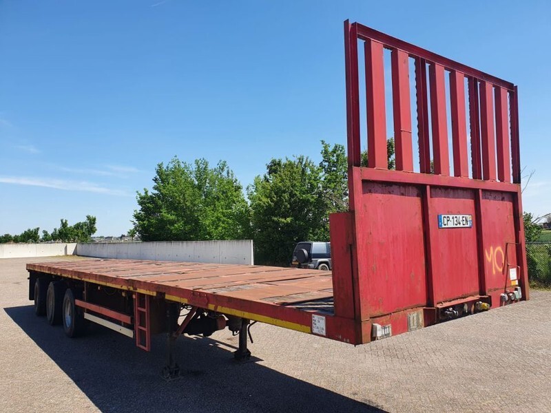 Nooteboom OVB-42 VV Extendable 20M Steering platform - Semi-reboque plataforma/ Caixa aberta: foto 5 Nooteboom OVB-42 VV Extendable 20M Steering platform - Semi-reboque plataforma/ Caixa aberta: foto 5