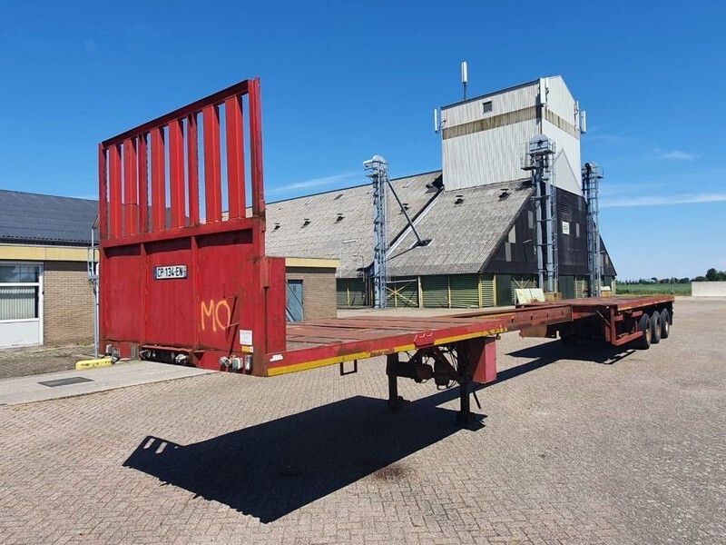 Nooteboom OVB-42 VV Extendable 20M Steering platform - Semi-reboque plataforma/ Caixa aberta: foto 1 Nooteboom OVB-42 VV Extendable 20M Steering platform - Semi-reboque plataforma/ Caixa aberta: foto 1