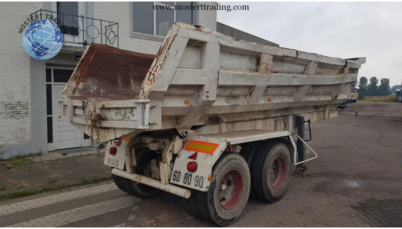 Onbekend BPW - Drum - Steelspring - 21m3 - Semi-reboque basculante: foto 5 Onbekend BPW - Drum - Steelspring - 21m3 - Semi-reboque basculante: foto 5