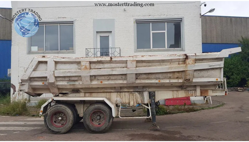 Onbekend BPW - Drum - Steelspring - 21m3 - Semi-reboque basculante: foto 4 Onbekend BPW - Drum - Steelspring - 21m3 - Semi-reboque basculante: foto 4