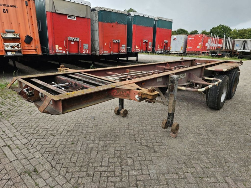 Pacton 20FT - BPW - Steelspring - Semi-reboque transportador de contêineres/ Caixa móvel: foto 2 Pacton 20FT - BPW - Steelspring - Semi-reboque transportador de contêineres/ Caixa móvel: foto 2