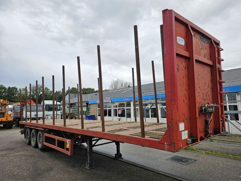 Trax 3 Meter extendable - MAX 15.5 meter long + Lifting axle - Semi-reboque plataforma/ Caixa aberta: foto 3 Trax 3 Meter extendable - MAX 15.5 meter long + Lifting axle - Semi-reboque plataforma/ Caixa aberta: foto 3