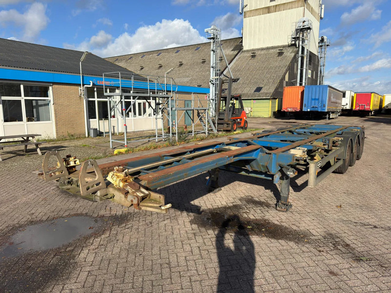 Van Hool 3B2018 - 45FT HC - 40FT HC - 2x 20FT HC - Semi-reboque chassi: foto 1 Van Hool 3B2018 - 45FT HC - 40FT HC - 2x 20FT HC - Semi-reboque chassi: foto 1