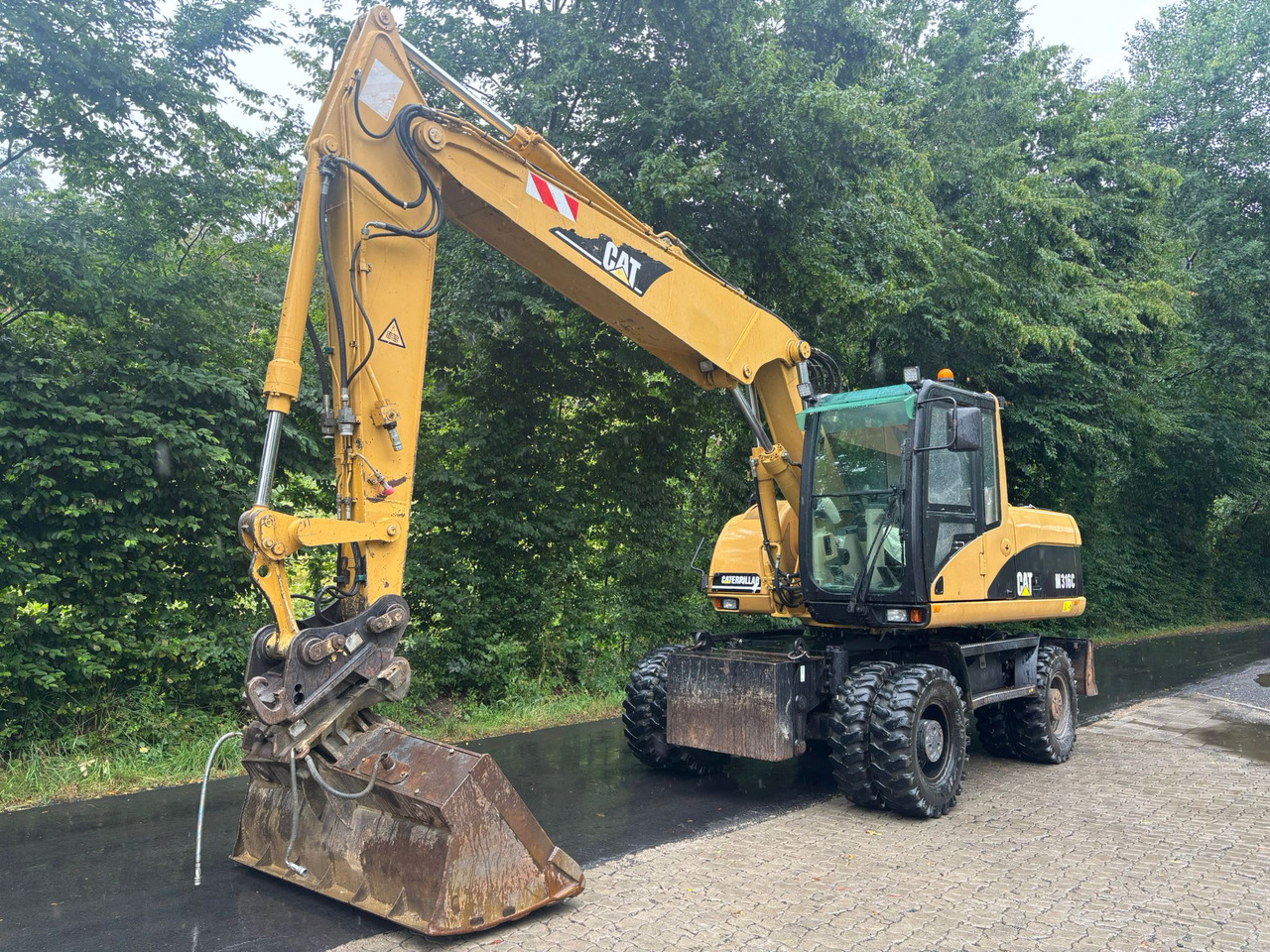 CATERPILLAR M 316 C - Escavadeira de rodas: foto 3 CATERPILLAR M 316 C - Escavadeira de rodas: foto 3