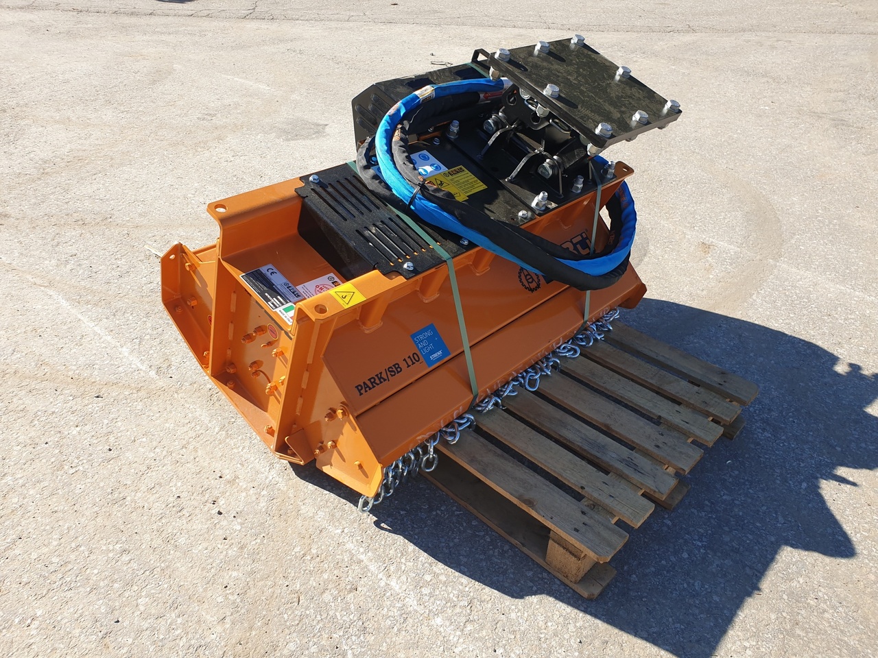 BERTI PARK/SB 110 - Hydraulic mulching head - Equipamento para Escavadeira: foto 2 BERTI PARK/SB 110 - Hydraulic mulching head - Equipamento para Escavadeira: foto 2