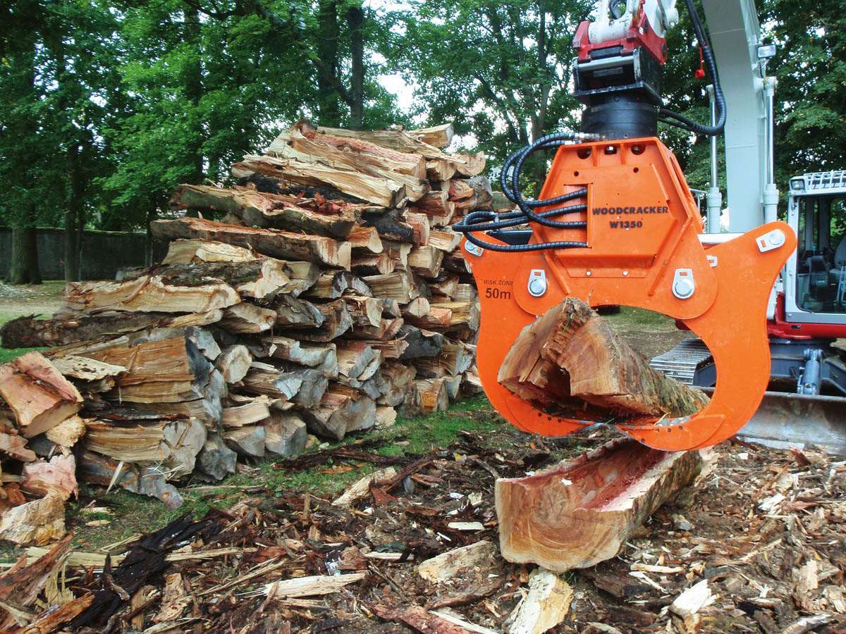 WESTTECH Woodcracker W 600 - Equipamento para Mini escavadeira: foto 3 WESTTECH Woodcracker W 600 - Equipamento para Mini escavadeira: foto 3