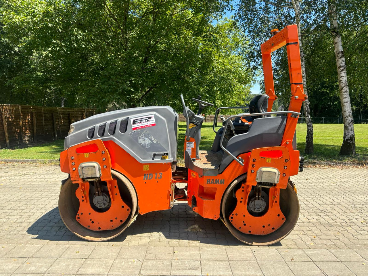HAMM HD 13 VV - Compactador pequeno de asfalto: foto 1 HAMM HD 13 VV - Compactador pequeno de asfalto: foto 1