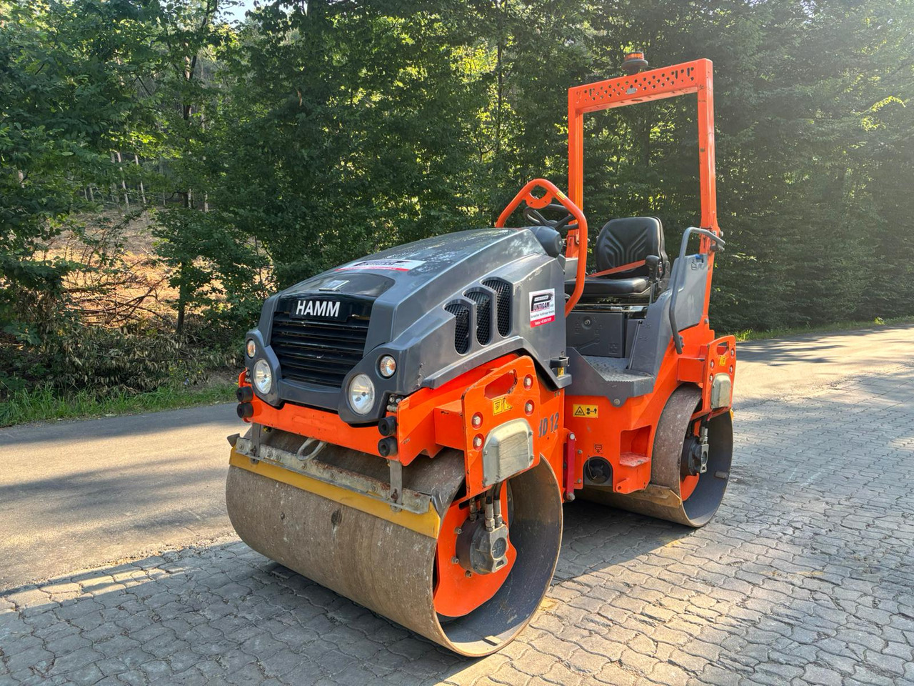 Hamm HD 12 VV - Compactador pequeno de asfalto: foto 3 Hamm HD 12 VV - Compactador pequeno de asfalto: foto 3