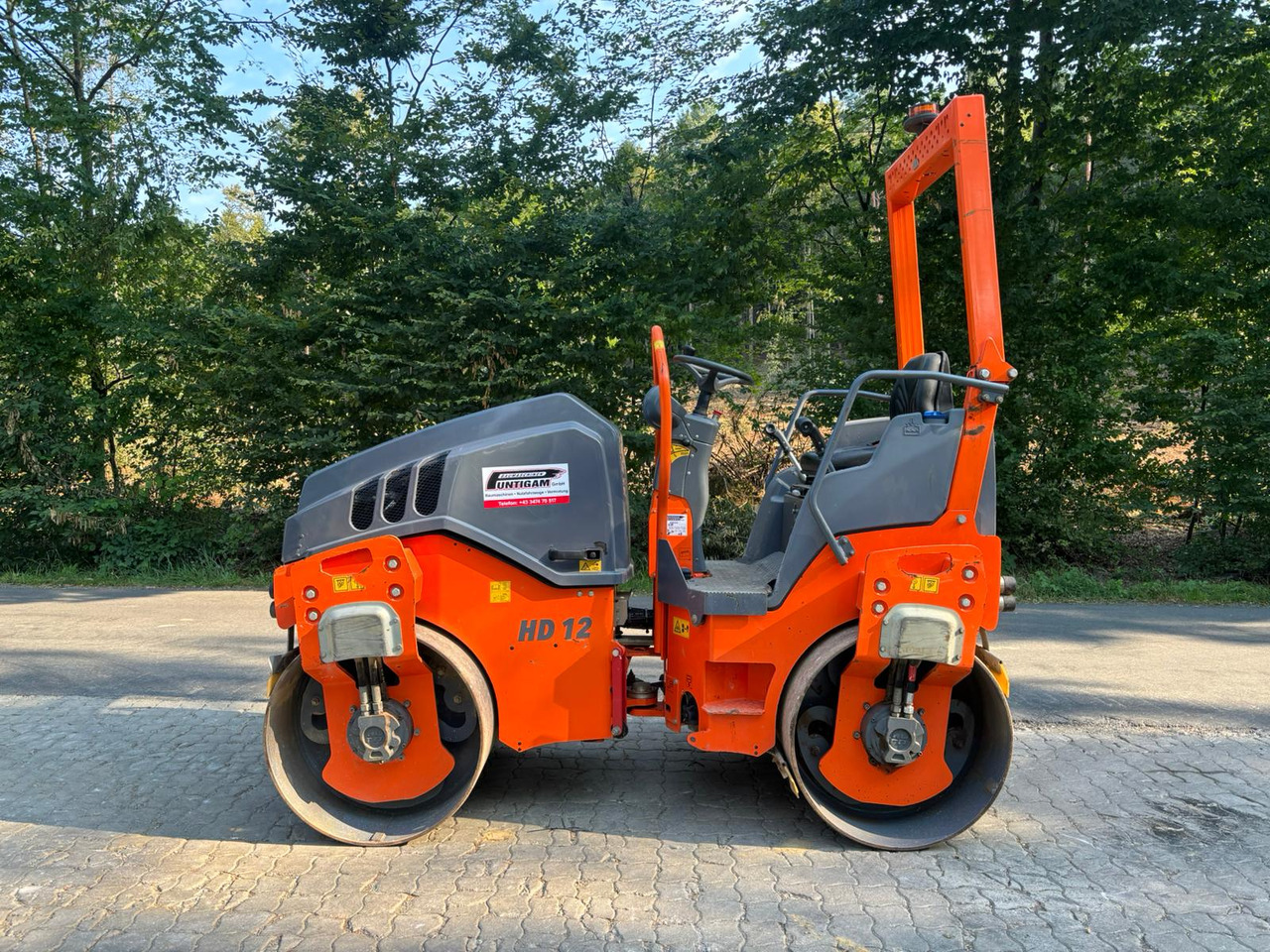 Hamm HD 12 VV - Compactador pequeno de asfalto: foto 1 Hamm HD 12 VV - Compactador pequeno de asfalto: foto 1