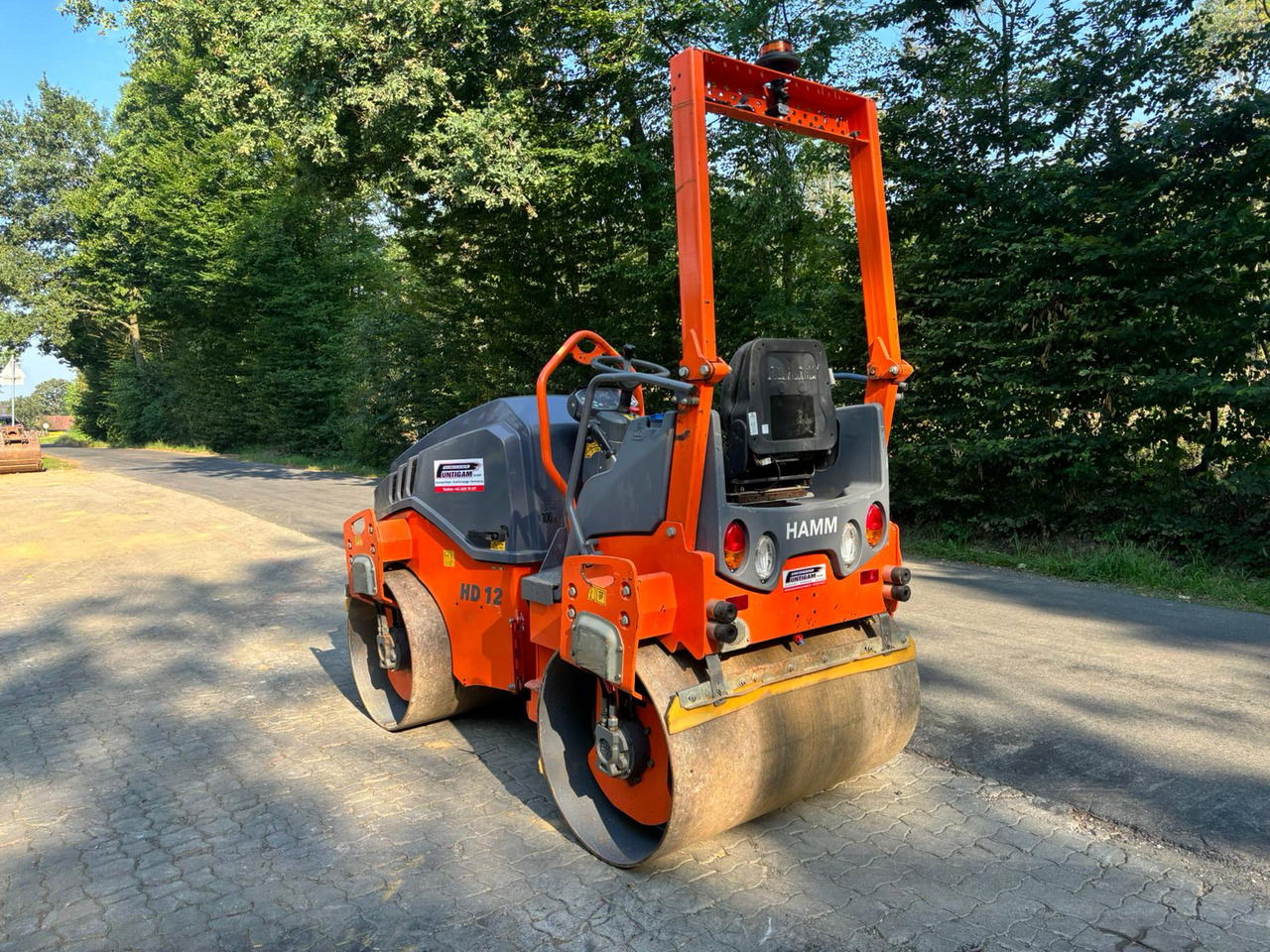 Hamm HD 12 VV - Compactador pequeno de asfalto: foto 5 Hamm HD 12 VV - Compactador pequeno de asfalto: foto 5