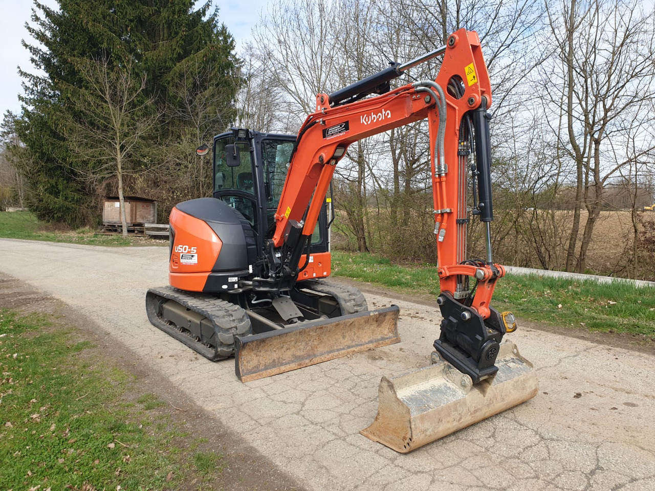KUBOTA U 50-5 - Mini escavadeira: foto 4 KUBOTA U 50-5 - Mini escavadeira: foto 4