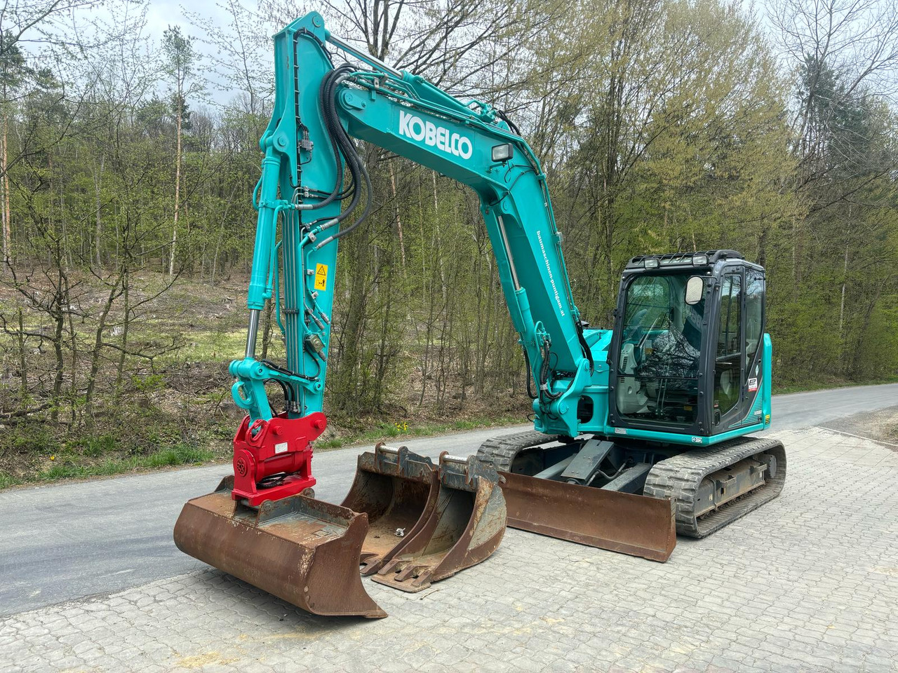 Kobelco SK 85 MSR-3E - Mini escavadeira: foto 3 Kobelco SK 85 MSR-3E - Mini escavadeira: foto 3