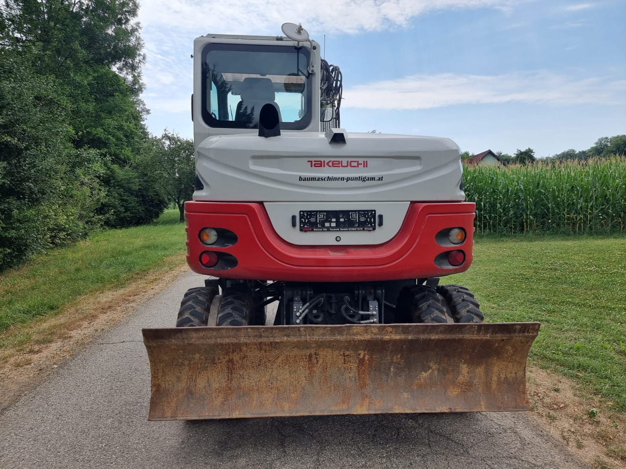 Takeuchi TB 295 W - Escavadeira de rodas: foto 5 Takeuchi TB 295 W - Escavadeira de rodas: foto 5