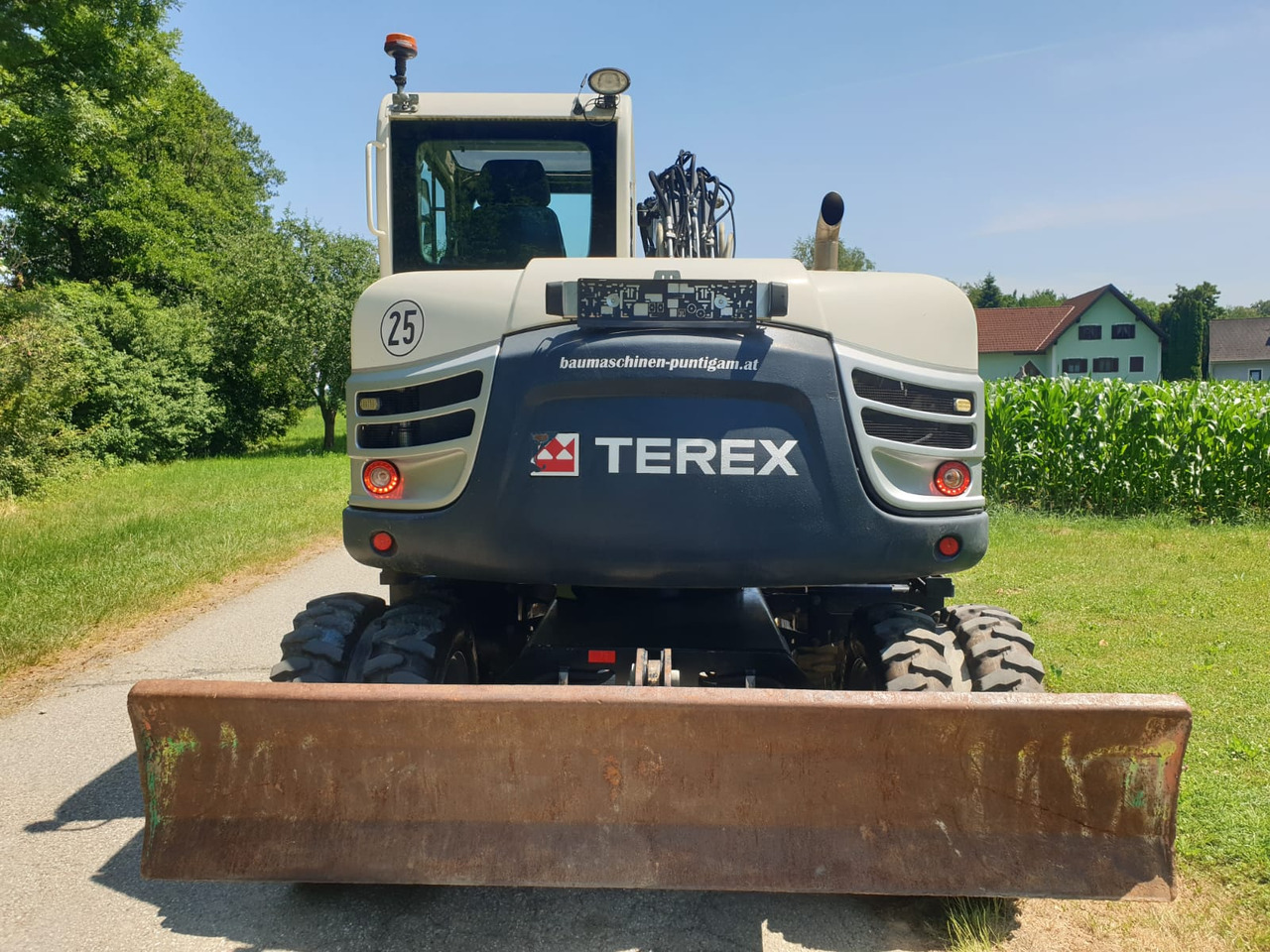 Escavadeira de rodas Terex TW 85: foto 6