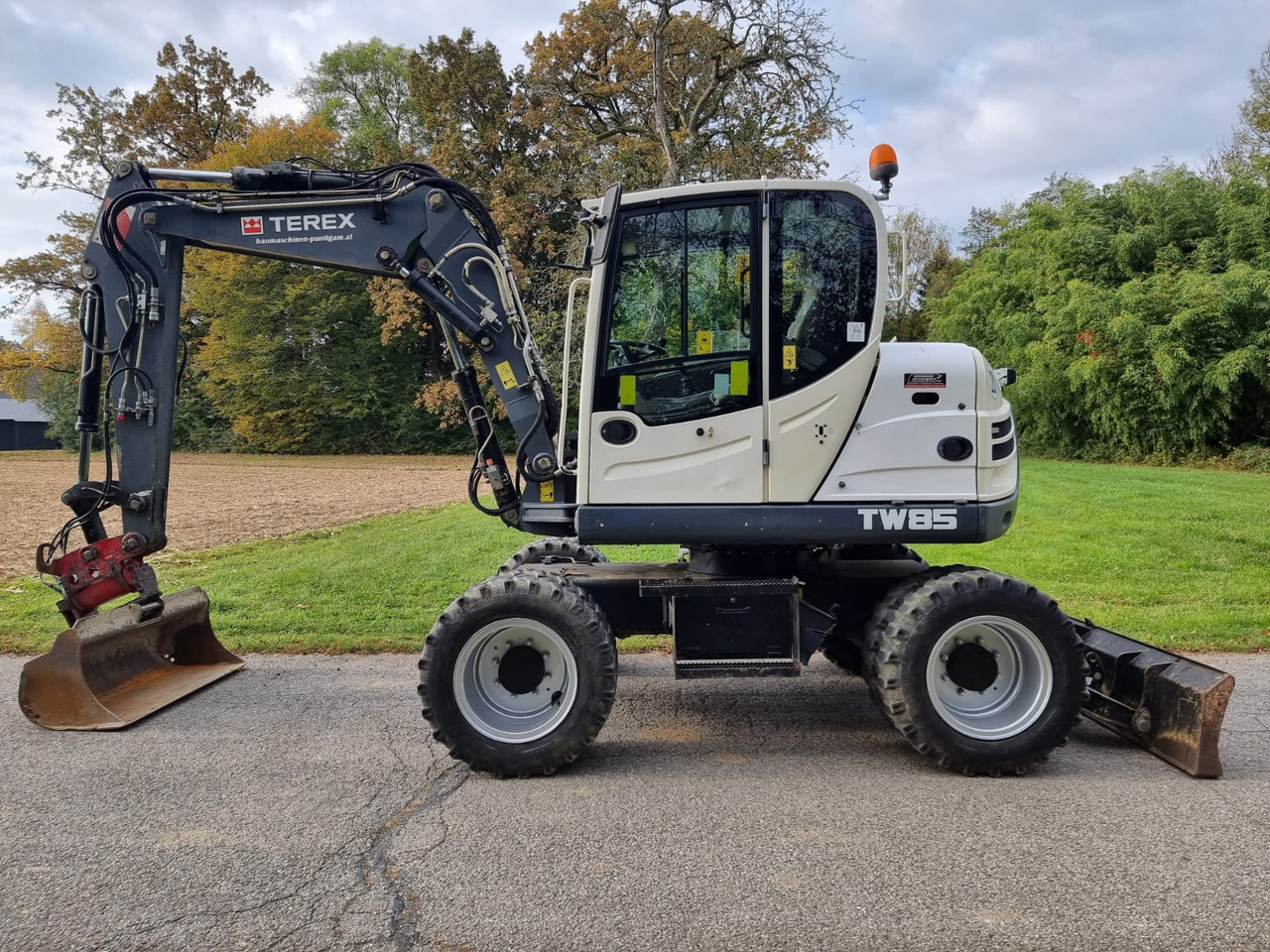 Terex TW 85 - Escavadeira de rodas: foto 1 Terex TW 85 - Escavadeira de rodas: foto 1