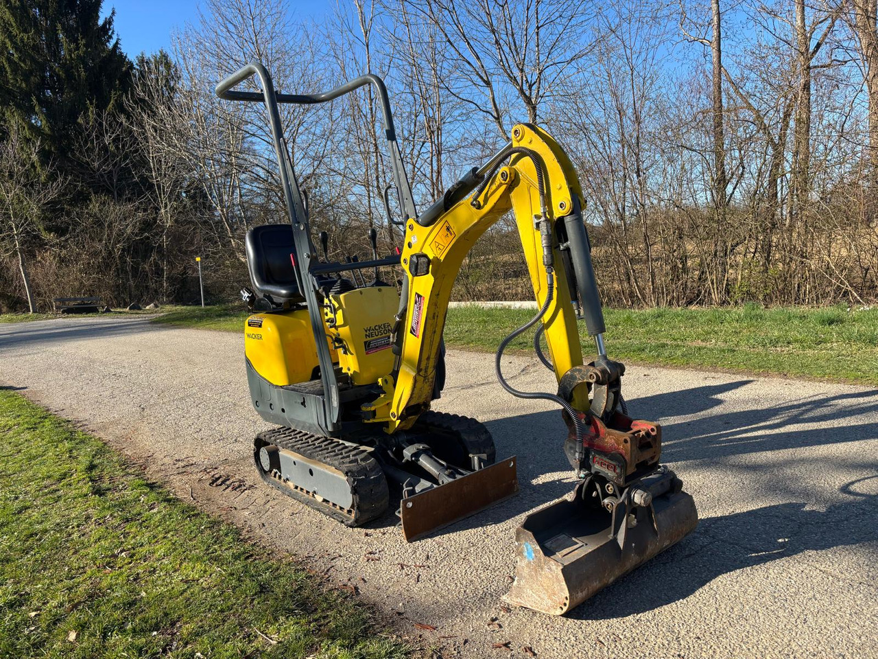 WACKER Neuson 803 - Mini escavadeira: foto 5 WACKER Neuson 803 - Mini escavadeira: foto 5