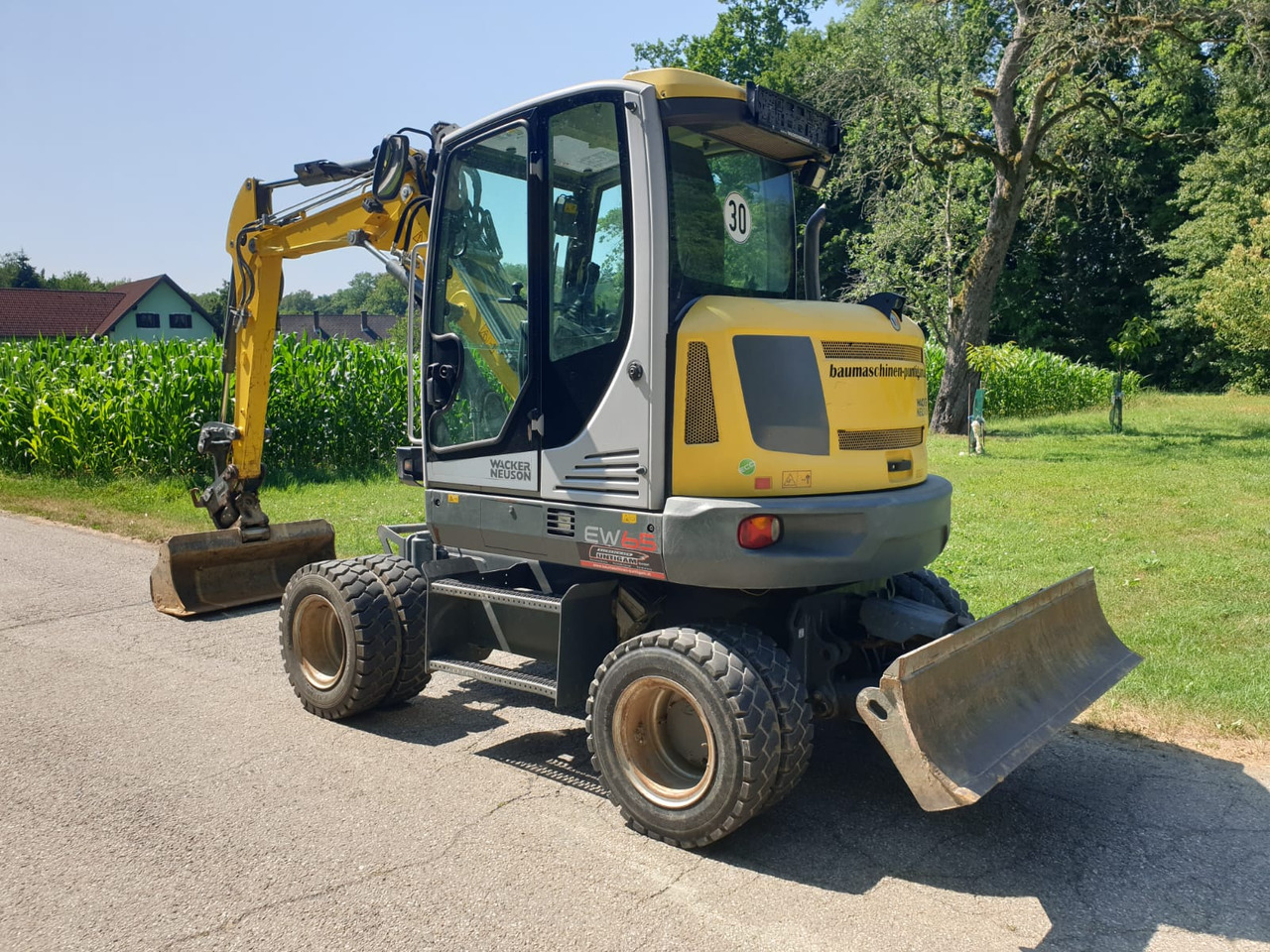 WACKER Neuson EW 65 - Escavadeira de rodas: foto 5 WACKER Neuson EW 65 - Escavadeira de rodas: foto 5