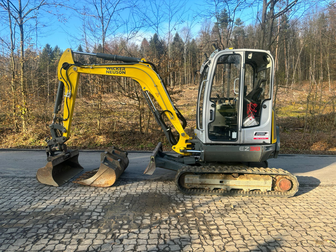 WACKER Neuson EZ 38 - Mini escavadeira: foto 1 WACKER Neuson EZ 38 - Mini escavadeira: foto 1