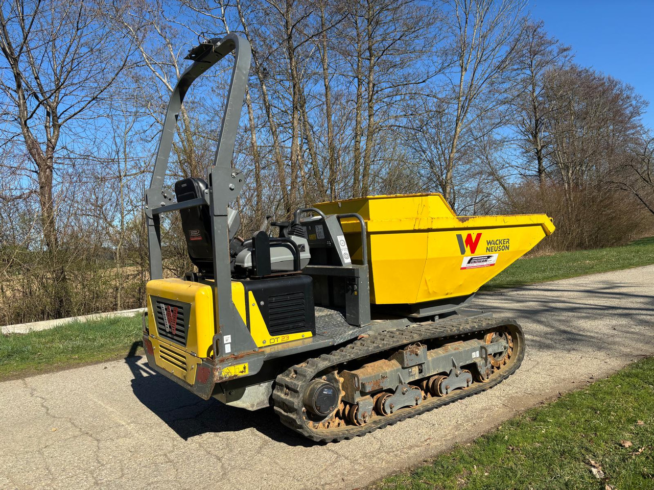 Dumper de rastos Wacker Neuson DT 23: foto 9