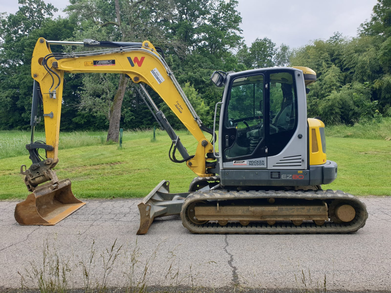 Wacker Neuson EZ 80 - Mini escavadeira: foto 1 Wacker Neuson EZ 80 - Mini escavadeira: foto 1