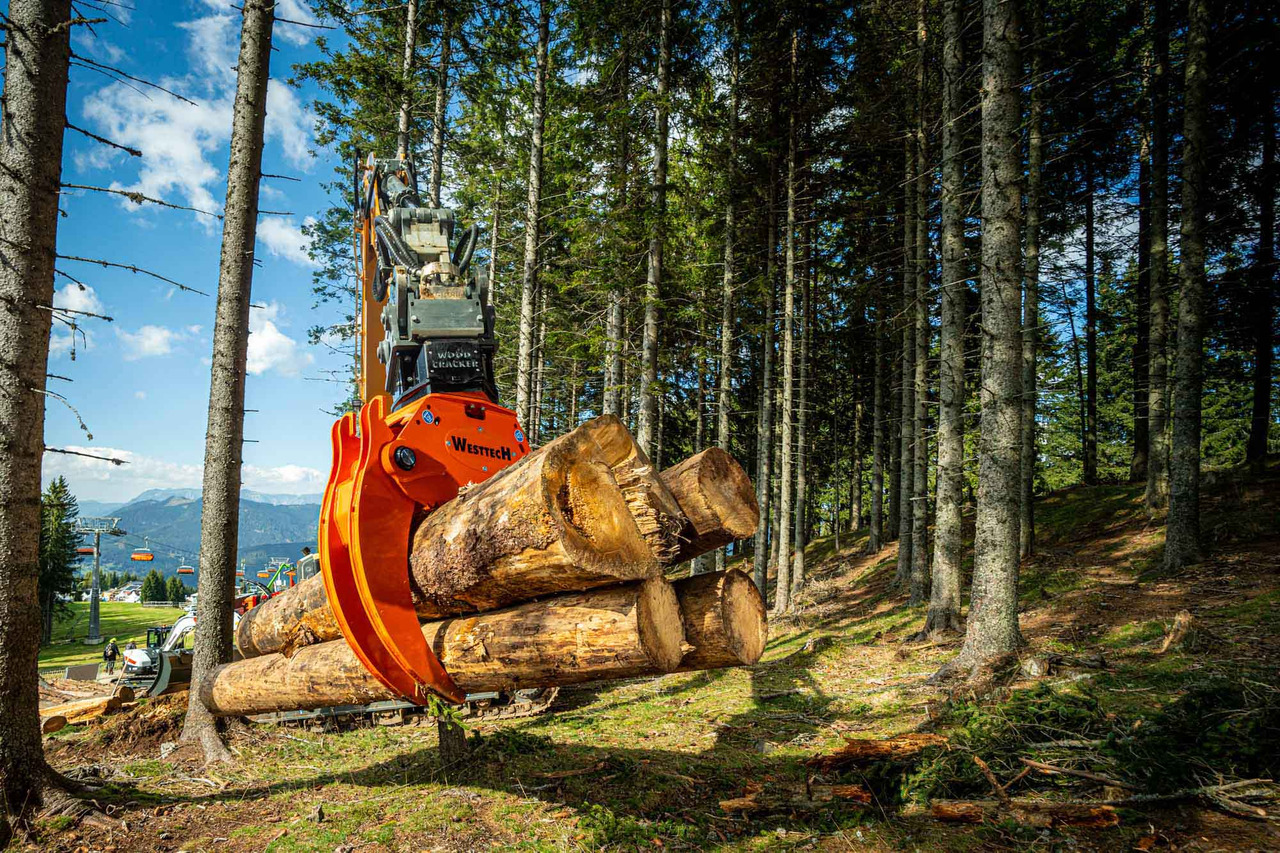 Westtech Woodgripper WG 1270 - Grampo para Máquina de construção: foto 3 Westtech Woodgripper WG 1270 - Grampo para Máquina de construção: foto 3