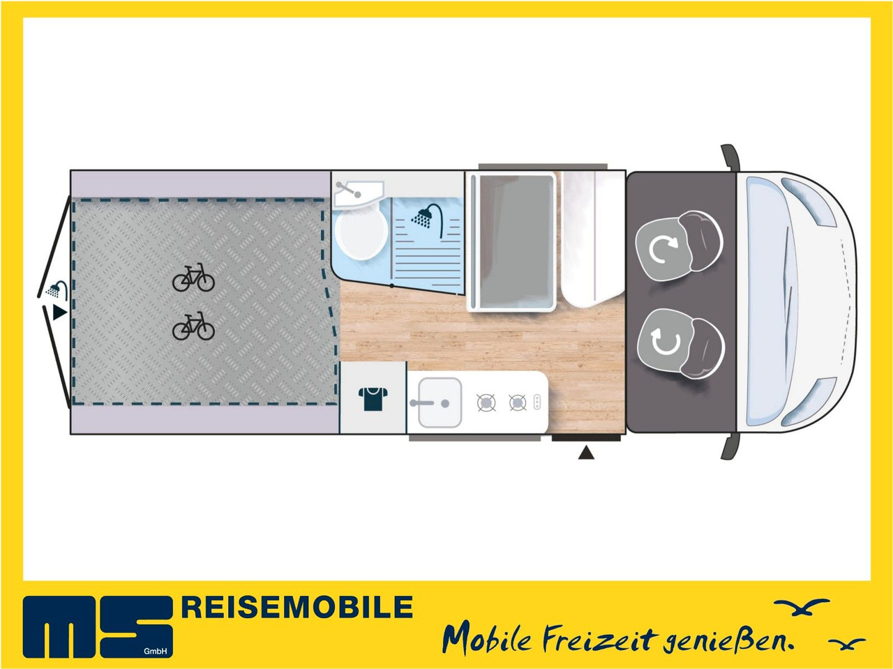 Chausson V690 SPORT LINE / 140PS-8G / XL -HUBBETT E.-BIKE - Campervan: foto 2 Chausson V690 SPORT LINE / 140PS-8G / XL -HUBBETT E.-BIKE - Campervan: foto 2