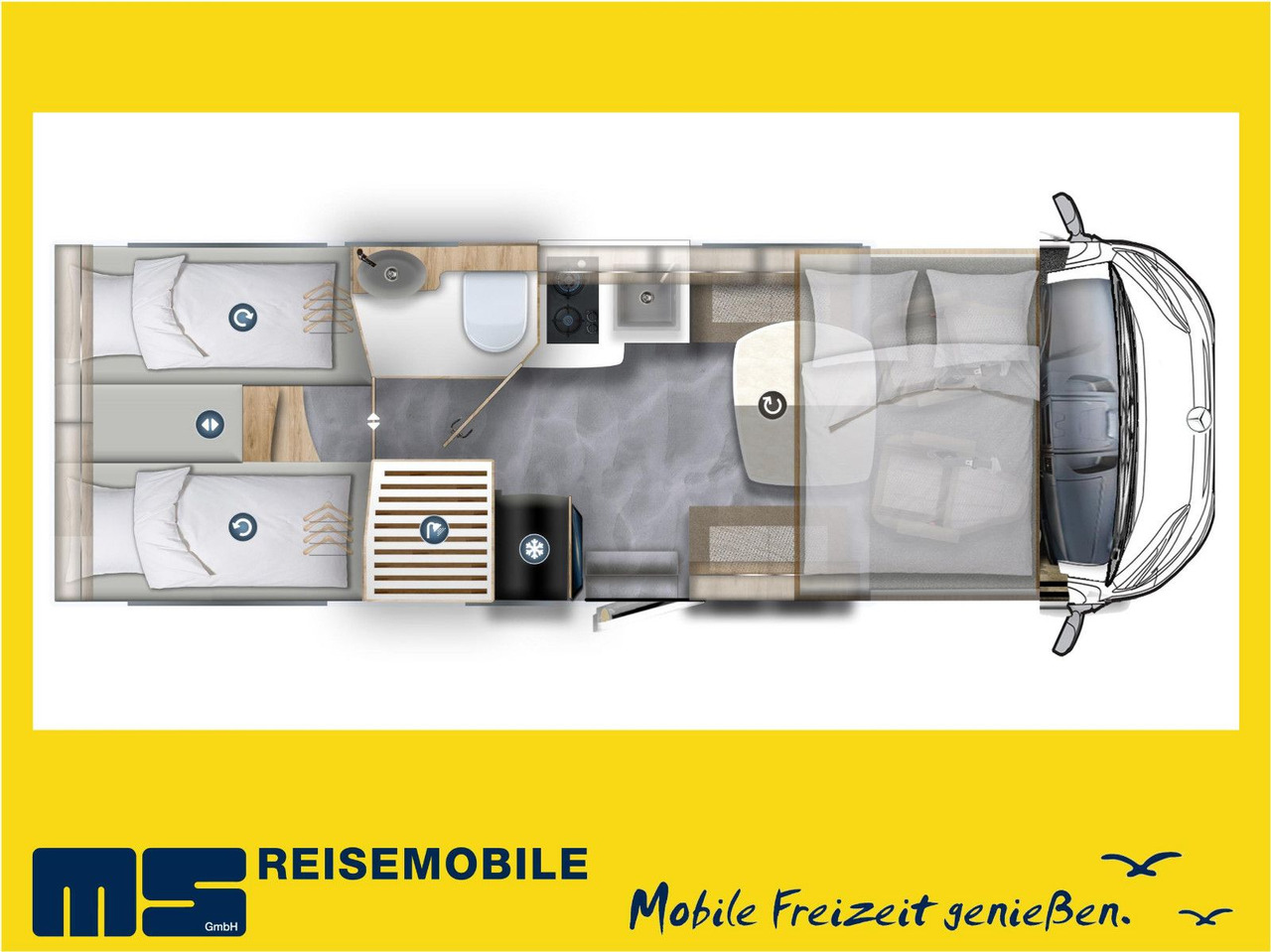 Eura Mobil INTEGRA LINE GT 726 EF / MB 170PS-9G / MOD.2026 - Autocaravana integral: foto 1 Eura Mobil INTEGRA LINE GT 726 EF / MB 170PS-9G / MOD.2026 - Autocaravana integral: foto 1