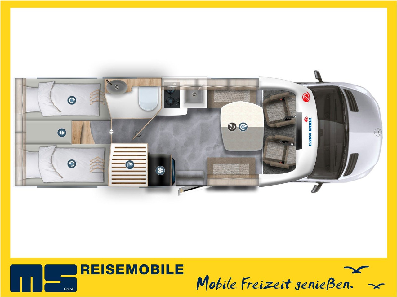 Eura Mobil PROFILA T 726 EF / -2025-/ MONDIAL PLUS & S-PAKE - Autocaravana perfilada: foto 2 Eura Mobil PROFILA T 726 EF / -2025-/ MONDIAL PLUS & S-PAKE - Autocaravana perfilada: foto 2