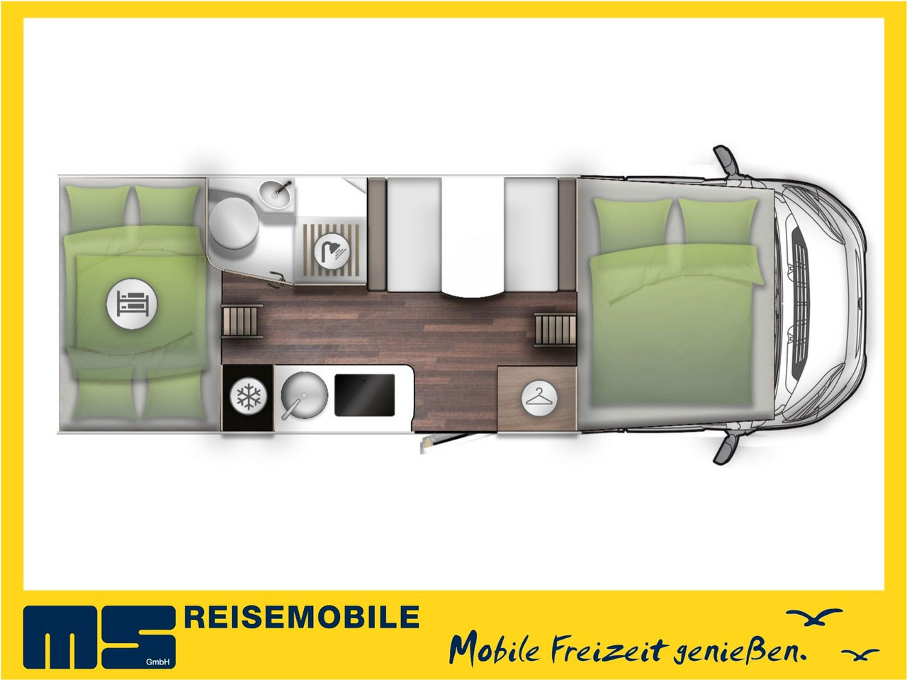 Forster A 699 DVB / -2026- / 165PS-8G AUTOMATIK - Autocaravana capucine: foto 2 Forster A 699 DVB / -2026- / 165PS-8G AUTOMATIK - Autocaravana capucine: foto 2