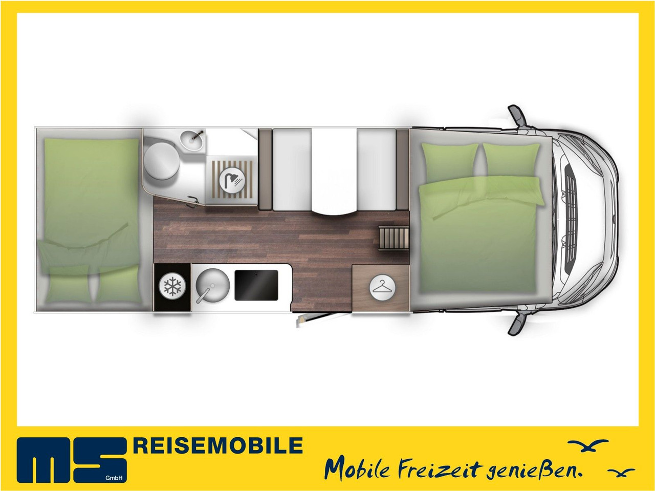 Forster A 699 HB /140PS / VB - ZUBEHÖR-PAKET/ 6x SITZP. - Autocaravana capucine: foto 2 Forster A 699 HB /140PS / VB - ZUBEHÖR-PAKET/ 6x SITZP. - Autocaravana capucine: foto 2
