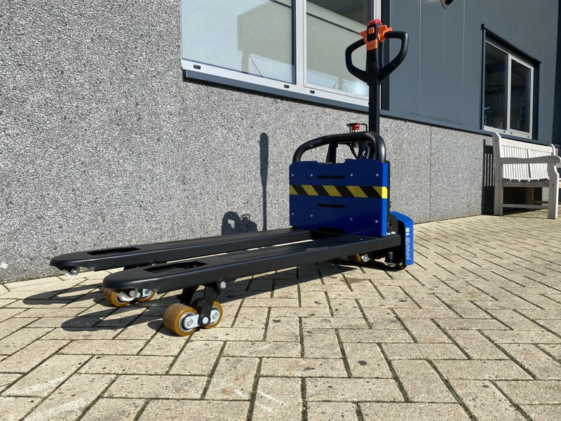 Electrische pallet truck HWE15 Nieuw elektrisch Lion accu HWE15 - Porta-palete: foto 2 Electrische pallet truck HWE15 Nieuw elektrisch Lion accu HWE15 - Porta-palete: foto 2