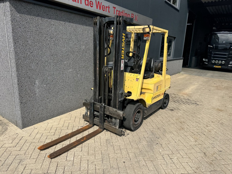 Hyster H2.50XM Triplo 470 Freelift / Sideshift LPG 1995 - Empilhador a gás: foto 3 Hyster H2.50XM Triplo 470 Freelift / Sideshift LPG 1995 - Empilhador a gás: foto 3