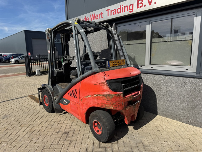 Empilhador a diesel Linde H30D-02 Triplo 465 Freelift / Sideshift / VW Diesel 2014: foto 8