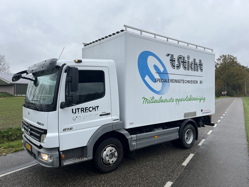 Mercedes-Benz Atego 816 bakwagen 2x hogedruk heet water pompen WATERKRACHT FOCS DIESEL 2008 - Camião furgão: foto 2 Mercedes-Benz Atego 816 bakwagen 2x hogedruk heet water pompen WATERKRACHT FOCS DIESEL 2008 - Camião furgão: foto 2