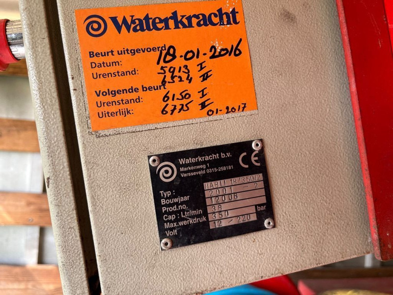 Mercedes-Benz Atego 816 bakwagen 2x hogedruk heet water pompen WATERKRACHT FOCS DIESEL 2008 - Camião furgão: foto 5 Mercedes-Benz Atego 816 bakwagen 2x hogedruk heet water pompen WATERKRACHT FOCS DIESEL 2008 - Camião furgão: foto 5