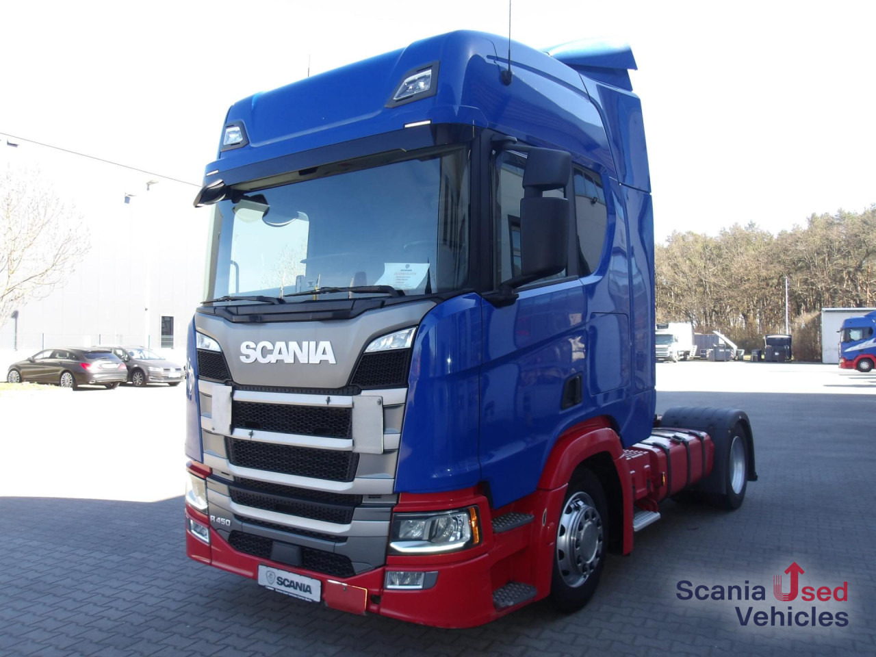 Tractor SCANIA R 450 A4x2EB / Retarder / Standklima / Mega: foto 1