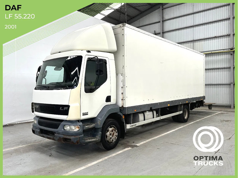 DAF LF 55.220 AE45 LAMMES/LAMMES - BLATT / BLATT - Camião furgão: foto 1 DAF LF 55.220 AE45 LAMMES/LAMMES - BLATT / BLATT - Camião furgão: foto 1