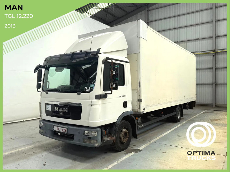 MAN TGL 12.220 AUTOMAAT / AIRCO - Camião furgão: foto 1 MAN TGL 12.220 AUTOMAAT / AIRCO - Camião furgão: foto 1