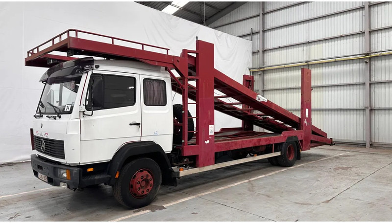 Mercedes-Benz 1524 BLATT-BLATT / LAMMES-LAMMES - Camião transporte de veículos: foto 1 Mercedes-Benz 1524 BLATT-BLATT / LAMMES-LAMMES - Camião transporte de veículos: foto 1