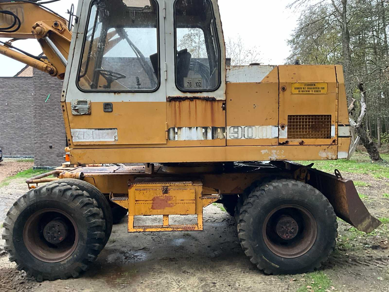 1989 LIEBHERR A900B BACKHOE LOADER - 19 TON - WITH REGISTRATION PAPERS - Retroescavadeira: foto 4 1989 LIEBHERR A900B BACKHOE LOADER - 19 TON - WITH REGISTRATION PAPERS - Retroescavadeira: foto 4