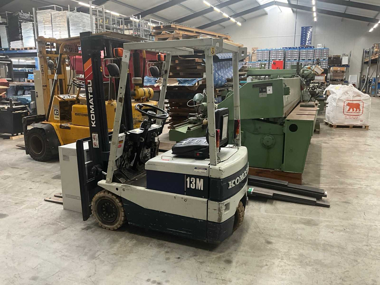 1991 KOMATSU FB13M-2 FORKLIFT - Empilhador: foto 3 1991 KOMATSU FB13M-2 FORKLIFT - Empilhador: foto 3