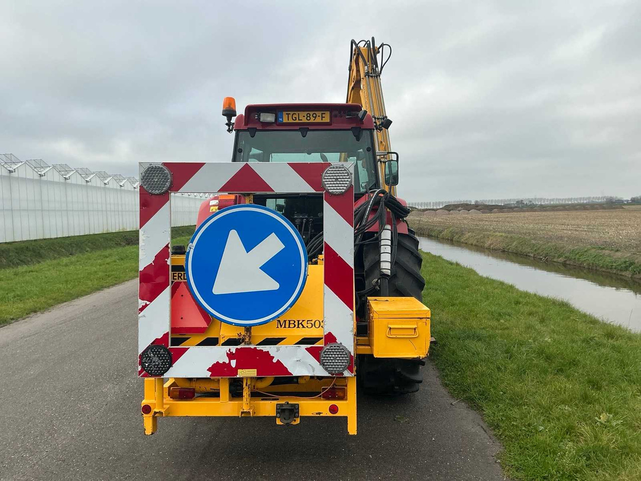 2002 CASE IH CS110 ALL-WHEEL DRIVE FARM TRACTOR WITH HERDER MBK503LS MOWING ARM - Trator: foto 4 2002 CASE IH CS110 ALL-WHEEL DRIVE FARM TRACTOR WITH HERDER MBK503LS MOWING ARM - Trator: foto 4