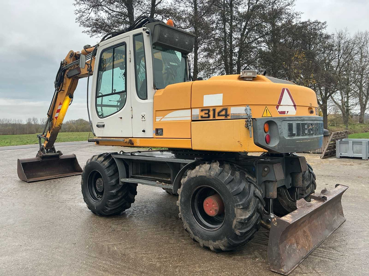 2007 LIEBHERR A314 LITRONIC WHEELED EXCAVATOR - Escavadeira de rodas: foto 3 2007 LIEBHERR A314 LITRONIC WHEELED EXCAVATOR - Escavadeira de rodas: foto 3