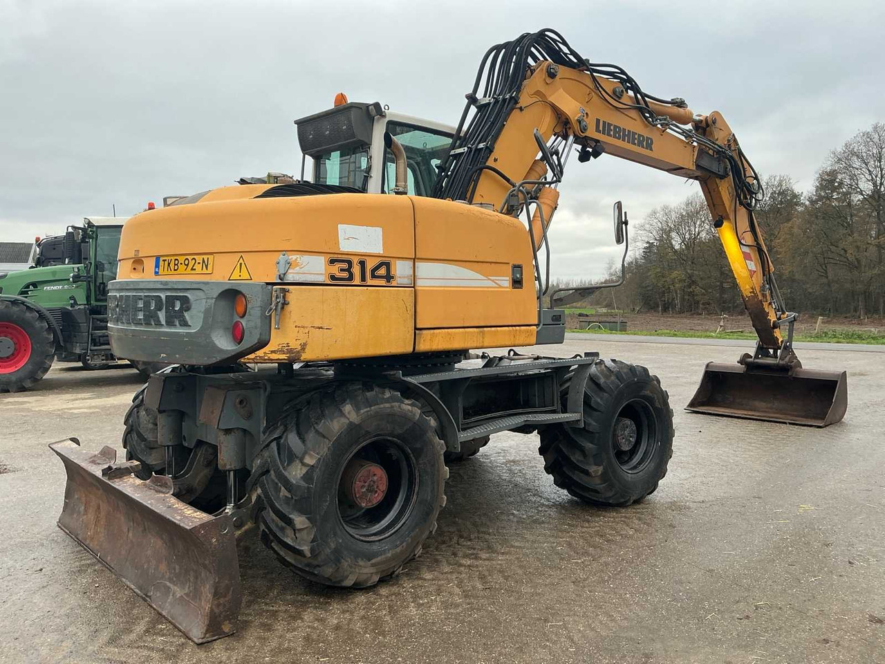 2007 LIEBHERR A314 LITRONIC WHEELED EXCAVATOR - Escavadeira de rodas: foto 5 2007 LIEBHERR A314 LITRONIC WHEELED EXCAVATOR - Escavadeira de rodas: foto 5