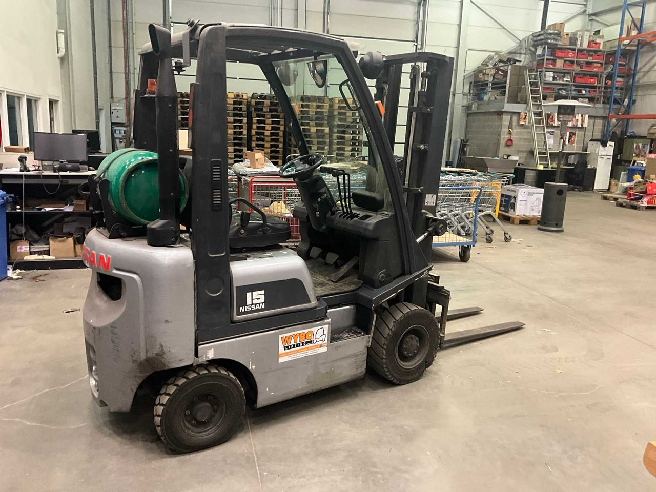 2008 NISSAN P1D1A15LQ FORKLIFT - Empilhador: foto 5 2008 NISSAN P1D1A15LQ FORKLIFT - Empilhador: foto 5